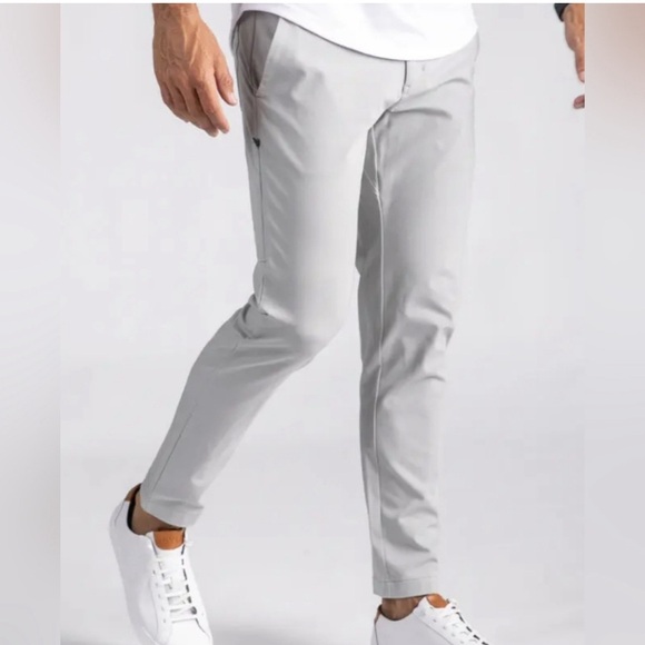 BYLT Basics Everyday Pant 2.0 Standard Fit Tall Color: Storm Size: 33 Tall - Picture 8 of 8